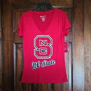 Champion Red Fitted Short Sleeve T-Shirt